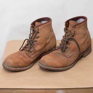 frye arkansas mid leather